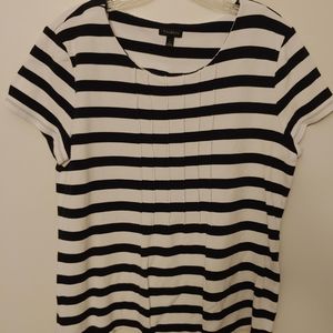 Talbots striped tee